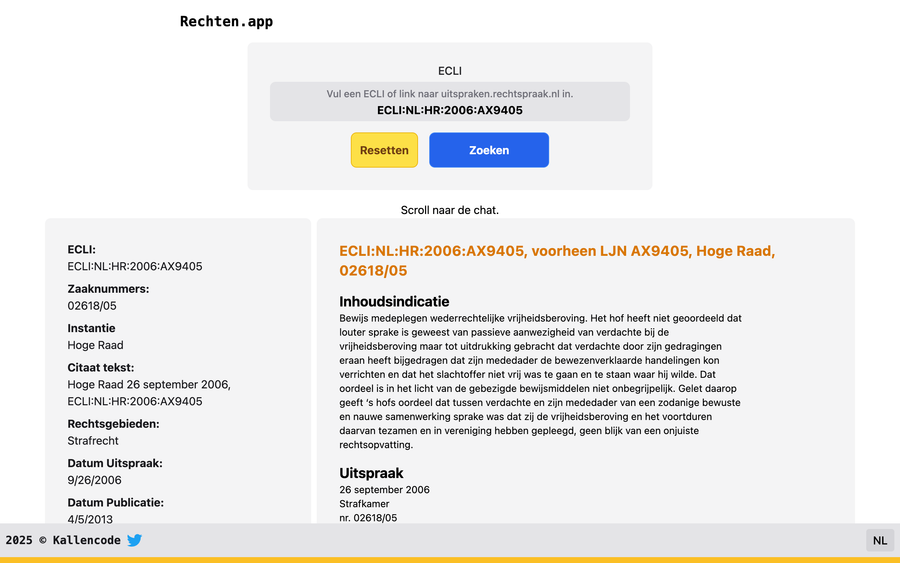 Rechten.app